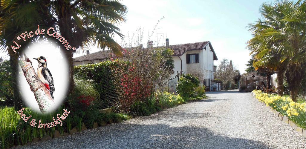 Al Pic De Corone Bed & Breakfast Terzo d' Aquileia ภายนอก รูปภาพ